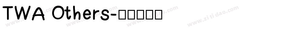 TWA Others字体转换
